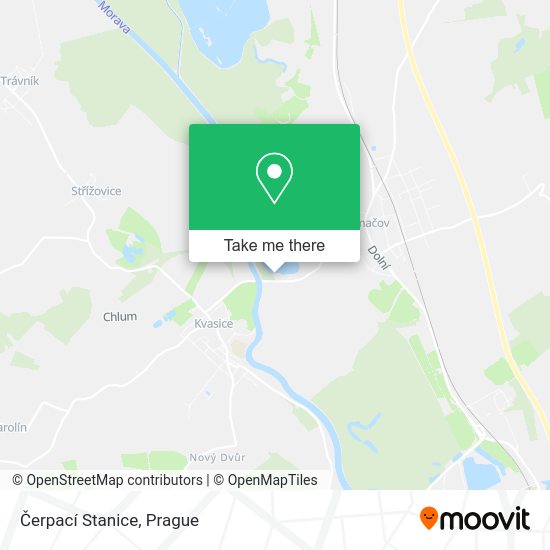 Čerpací Stanice map