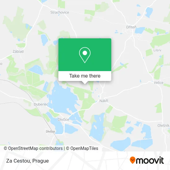 Карта Za Cestou