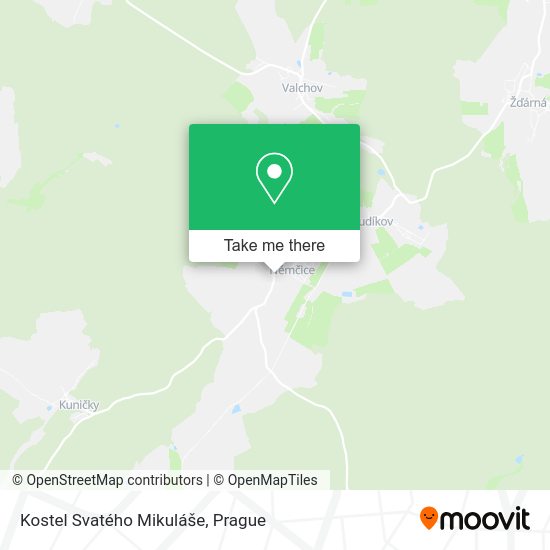 Kostel Svatého Mikuláše map