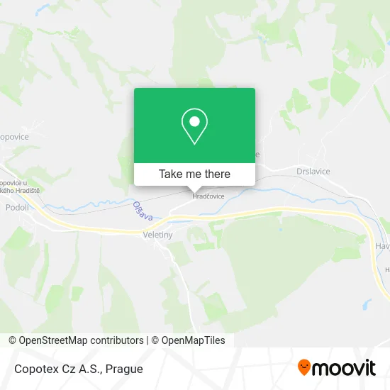 Карта Copotex Cz A.S.