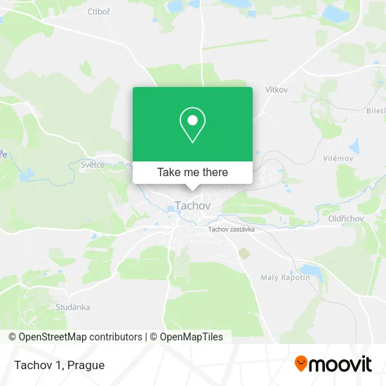 Карта Tachov 1