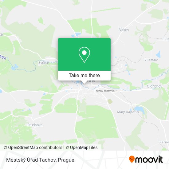 Městský Úřad Tachov map