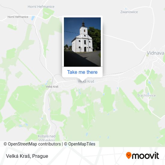 Карта Velká Kraš