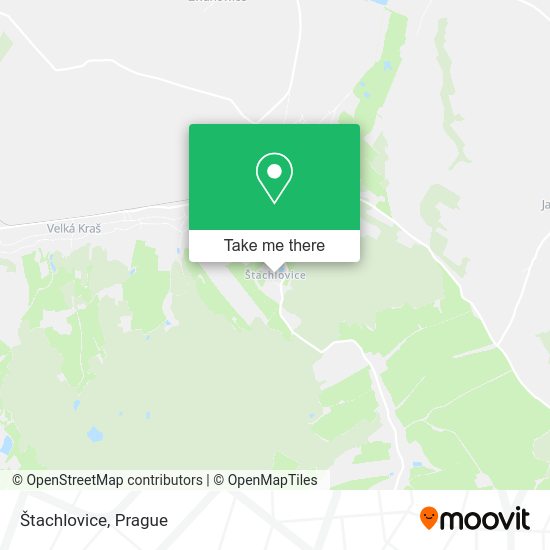 Карта Štachlovice