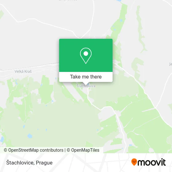 Карта Štachlovice