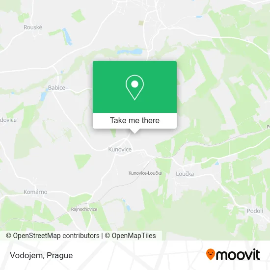 Карта Vodojem