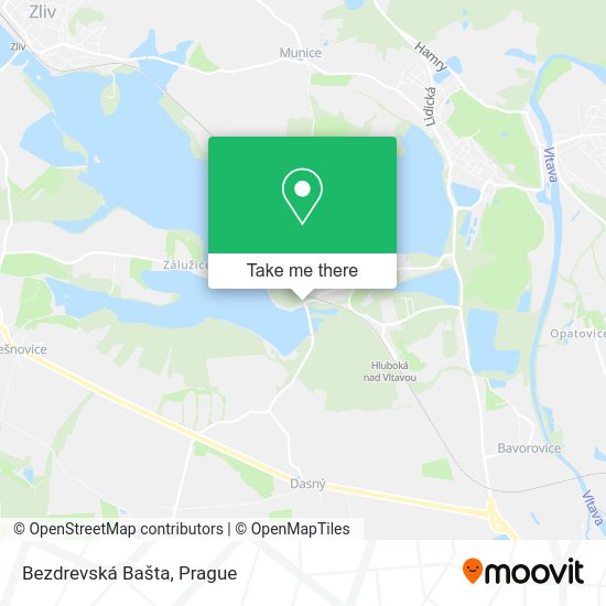 Bezdrevská Bašta map