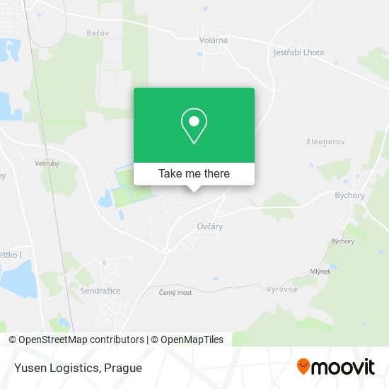 Карта Yusen Logistics