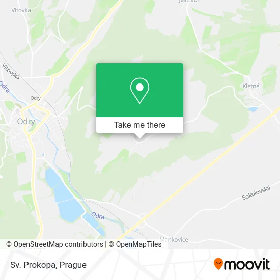 Карта Sv. Prokopa