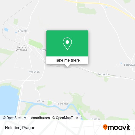 Карта Holetice