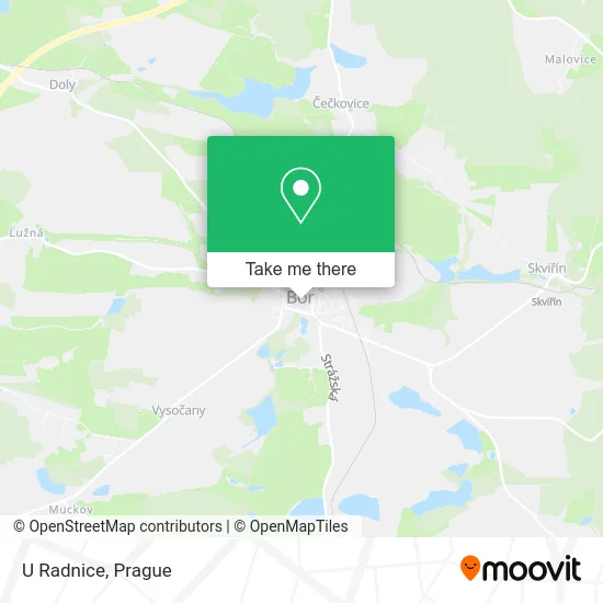Карта U Radnice