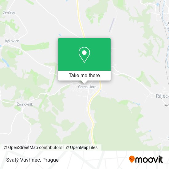 Svatý Vavřinec map