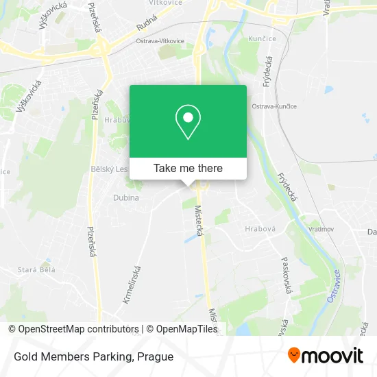 Карта Gold Members Parking