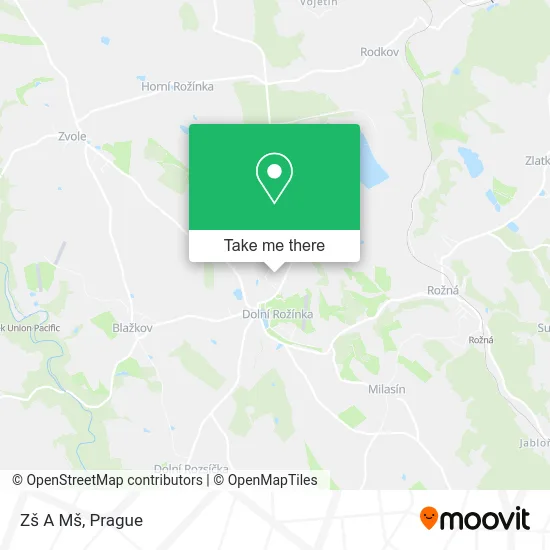 Карта Zš A Mš