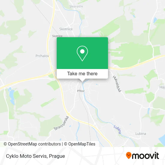 Карта Cyklo Moto Servis