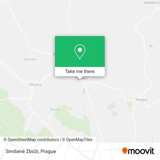 Smíšené Zboží map