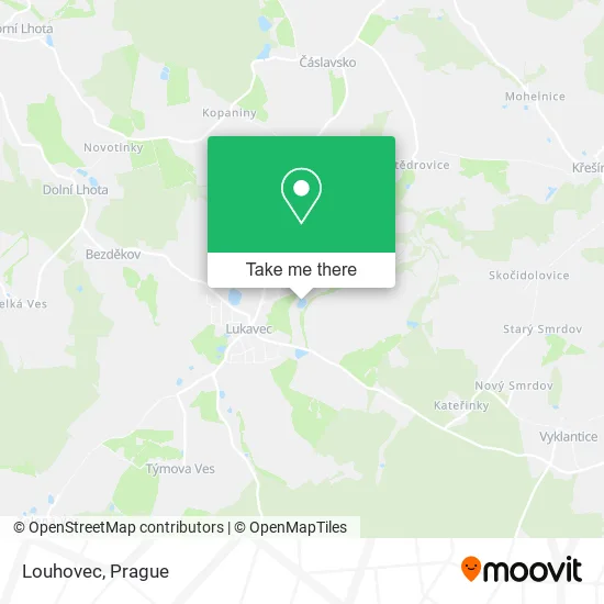 Карта Louhovec