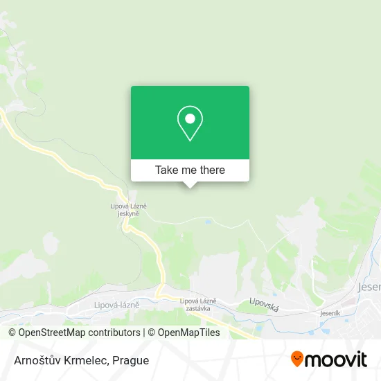 Карта Arnoštův Krmelec