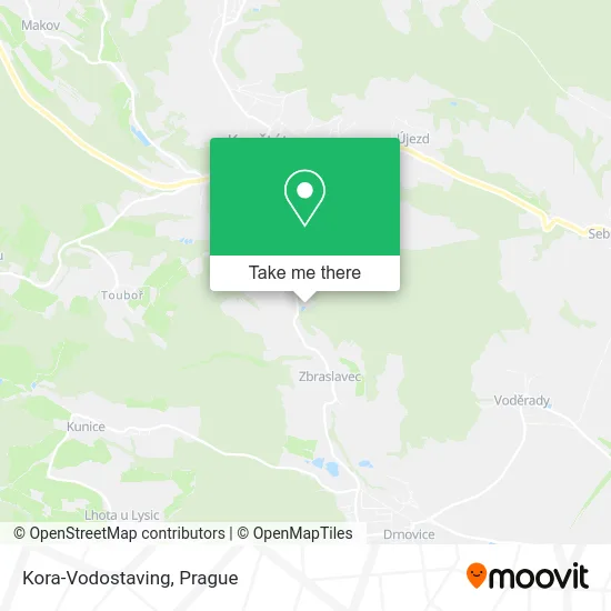 Карта Kora-Vodostaving