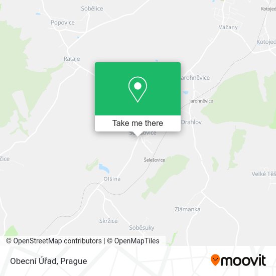 Obecní Úřad map