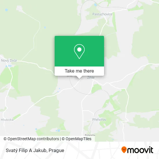 Карта Svatý Filip A Jakub