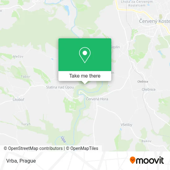 Карта Vrba