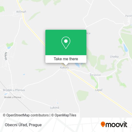 Obecní Úřad map