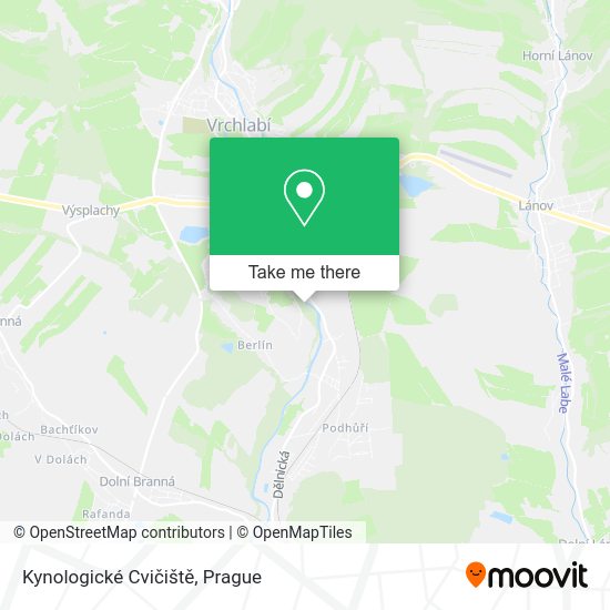 Kynologické Cvičiště map