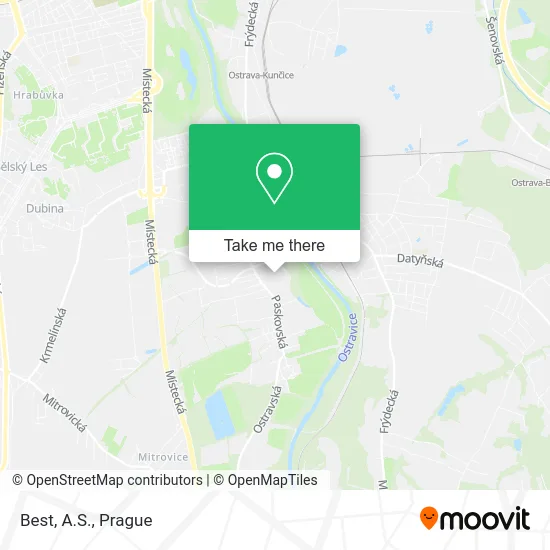 Карта Best, A.S.