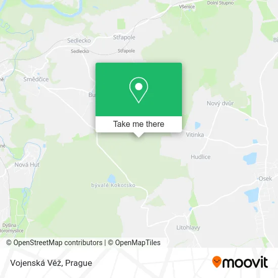 Карта Vojenská Věž