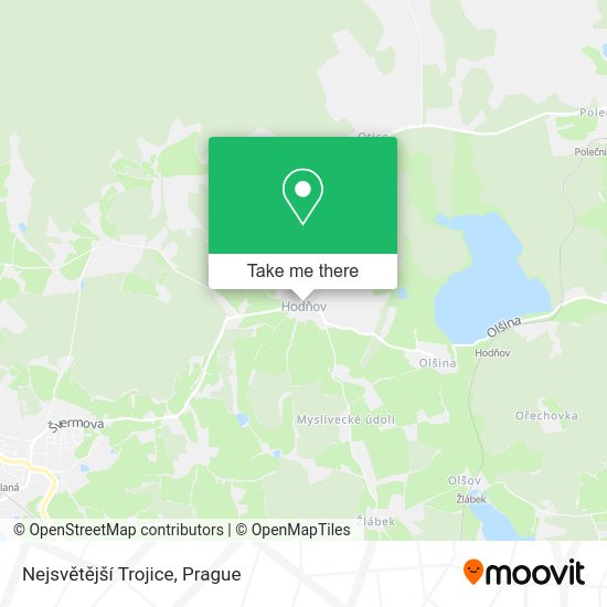Nejsvětější Trojice map