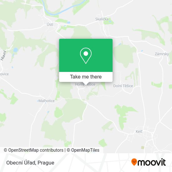 Obecní Úřad map