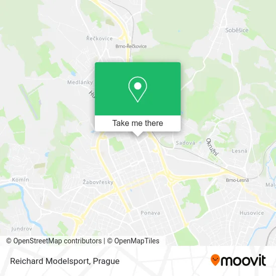 Reichard Modelsport map