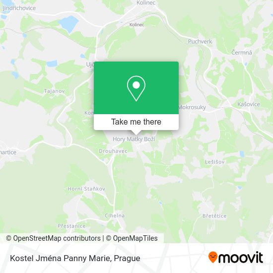 Kostel Jména Panny Marie map
