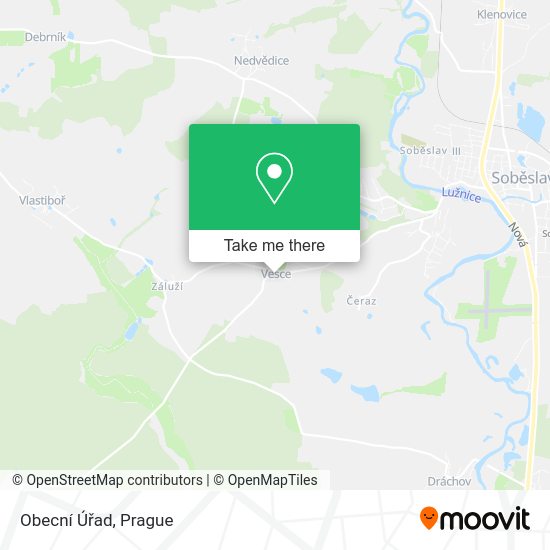 Obecní Úřad map