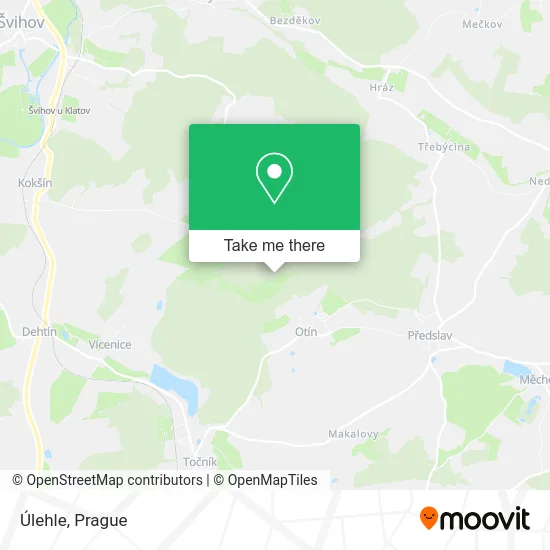 Карта Úlehle