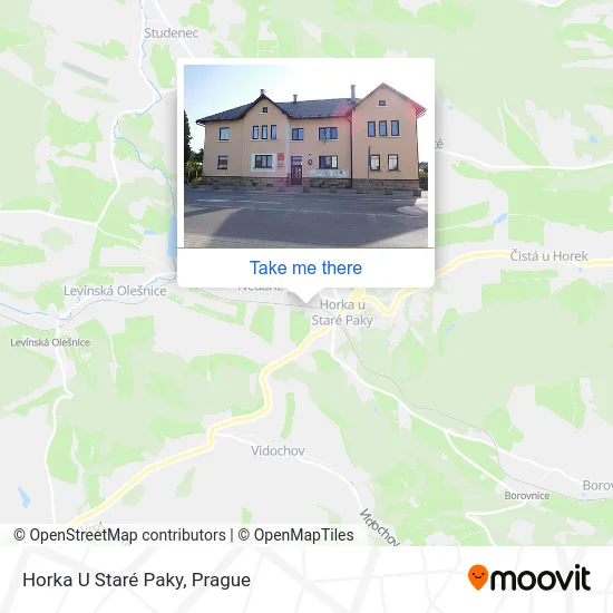 Карта Horka U Staré Paky