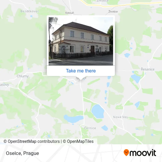 Карта Oselce