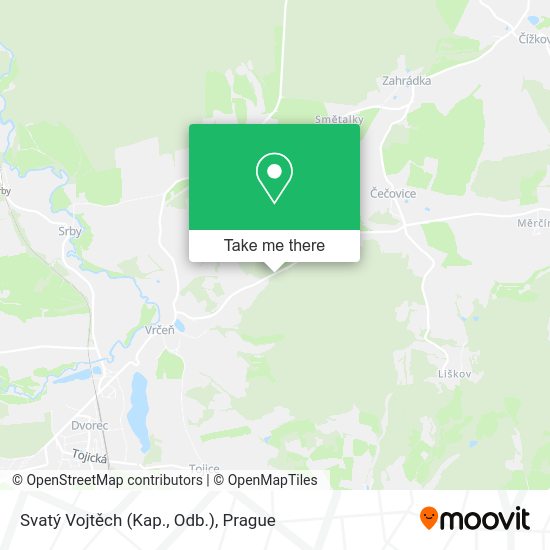 Svatý Vojtěch (Kap., Odb.) map