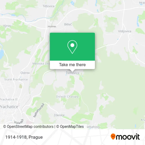 Карта 1914-1918