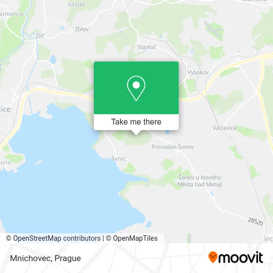 Карта Mnichovec