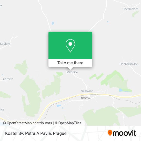 Kostel Sv. Petra A Pavla map
