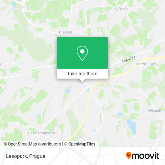 Карта Lesopark