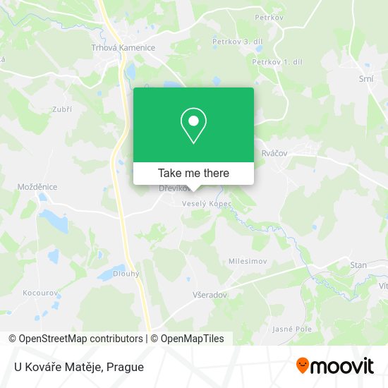 U Kováře Matěje map