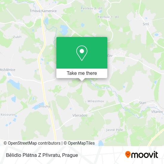 Bělidlo Plátna Z Přivratu map