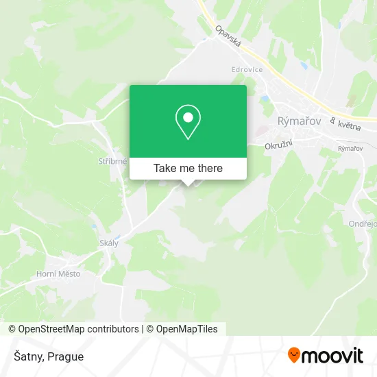 Карта Šatny