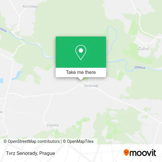 Карта Tvrz Senorady