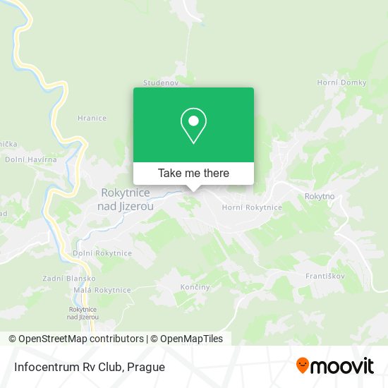 Карта Infocentrum Rv Club