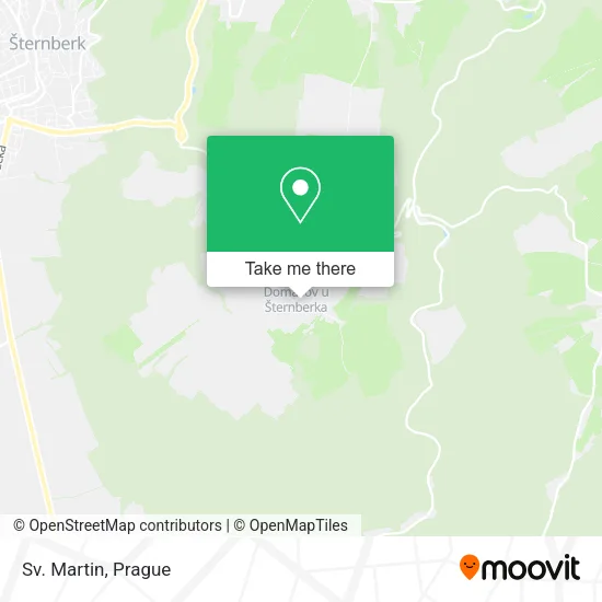 Карта Sv. Martin