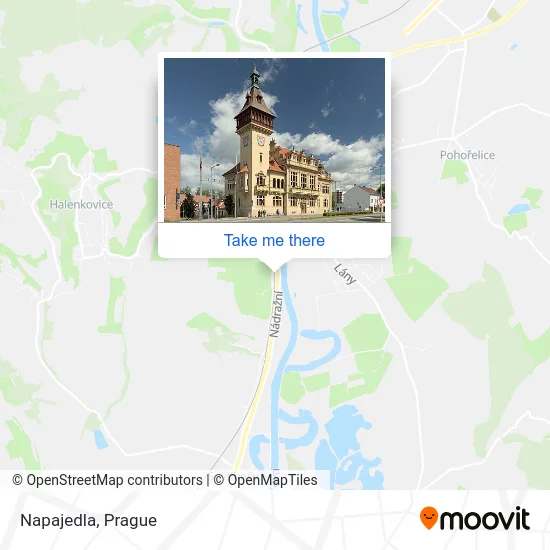 Карта Napajedla